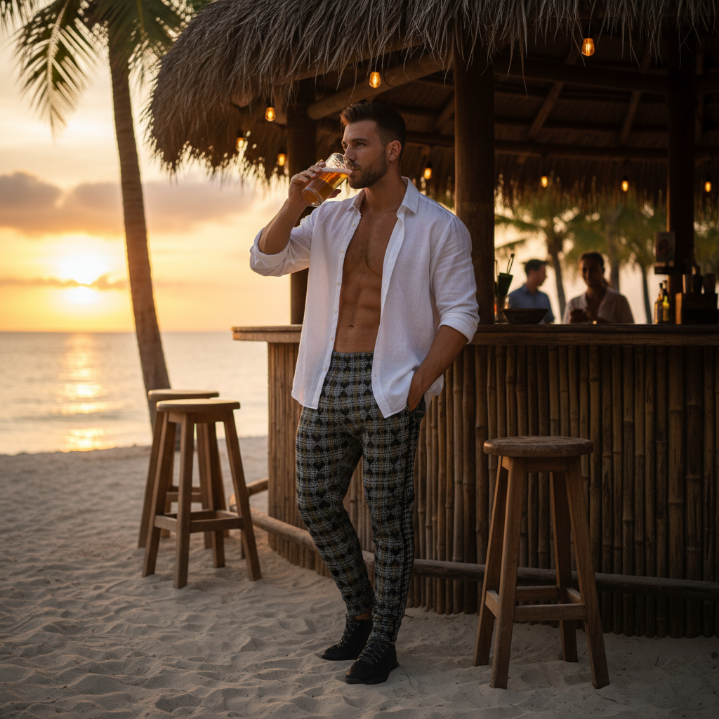 Upfront - 05 - Stripe - Men's Joggers